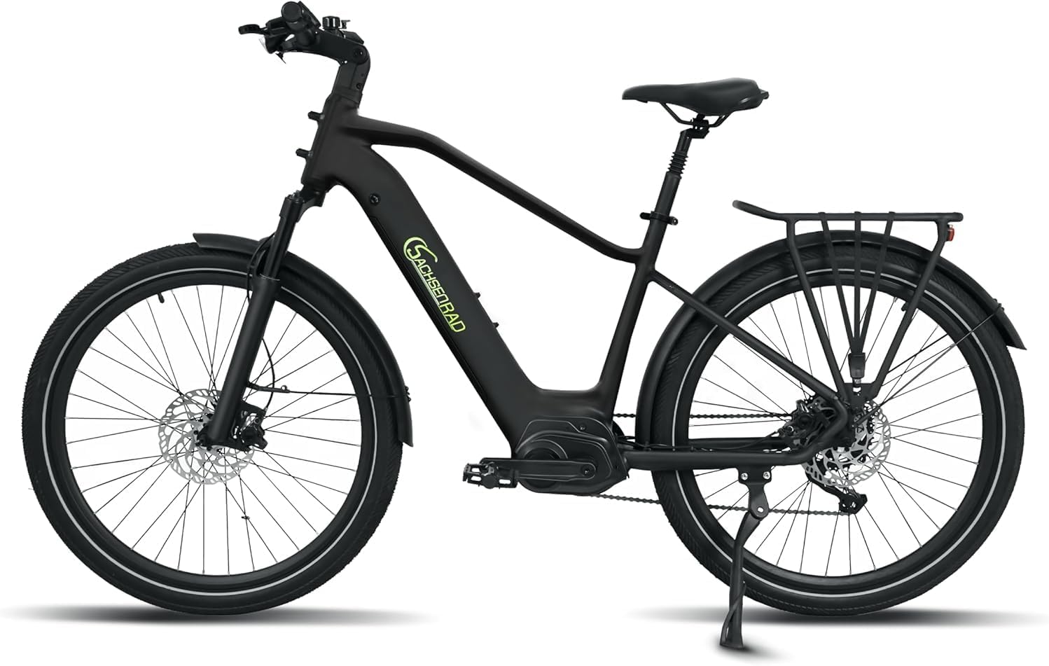 E-SUV Bike R6T Centro 27.5in Electric Bike 720Ah Battery 85Nm Torque Black