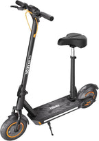 Adult Electric Scooter Seat Attachment 20.9-30.7in Black