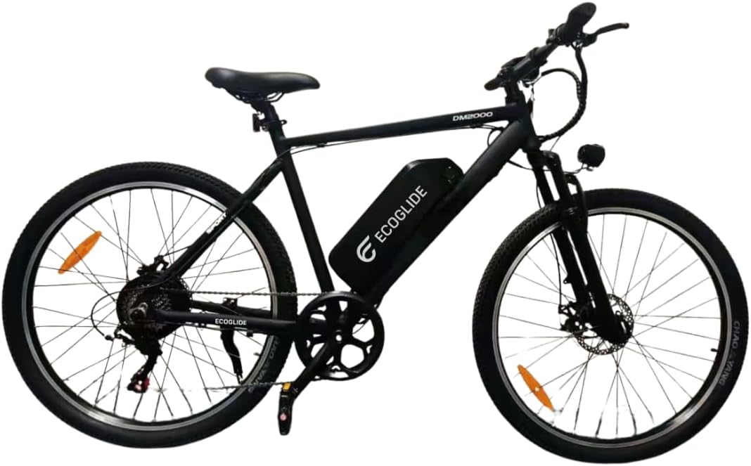 Electric Bike DM2000 36V 10Ah Shimano Disc Brakes 25 km/h Black