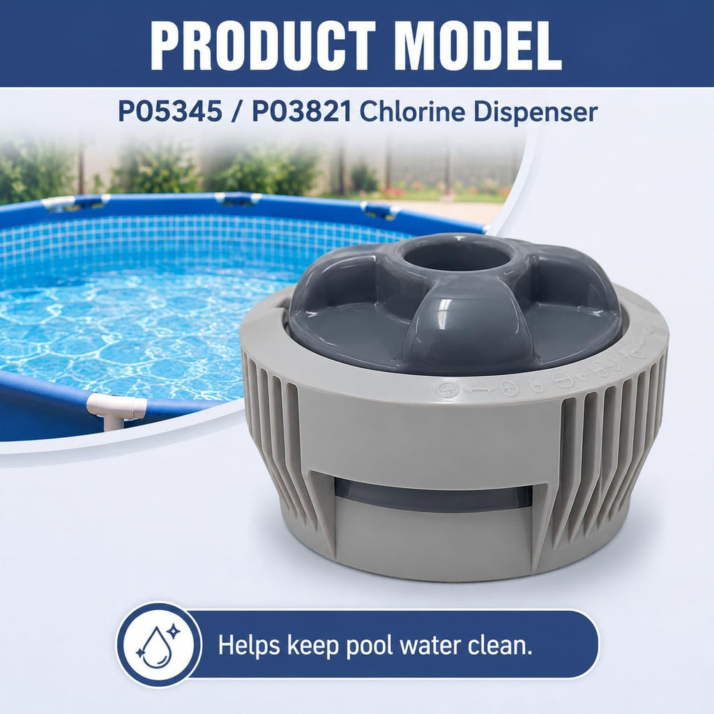 Chemical Chlorine Dispenser System Replacement 4.05in