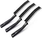 Deep Cleaning Grout And Crevice Brush Set 3 Pack Black