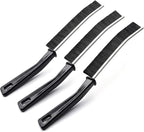Deep Cleaning Grout And Crevice Brush Set 3 Pack Black