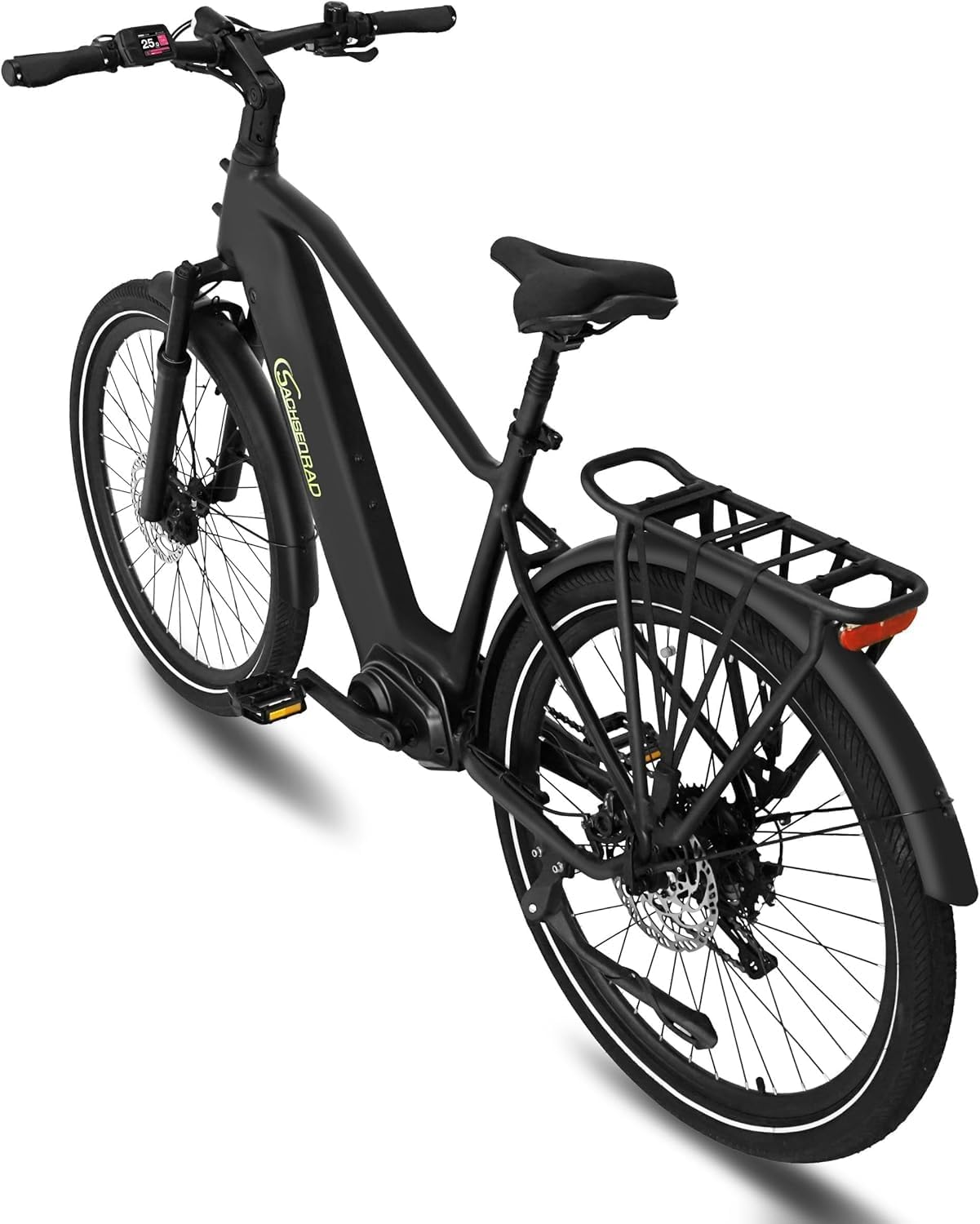 E-SUV Bike R6T Centro 27.5in Electric Bike 720Ah Battery 85Nm Torque Black