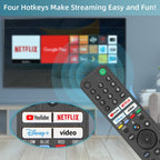 Replacement Bluetooth Voice Remote Control for Smart TV 2019-2026