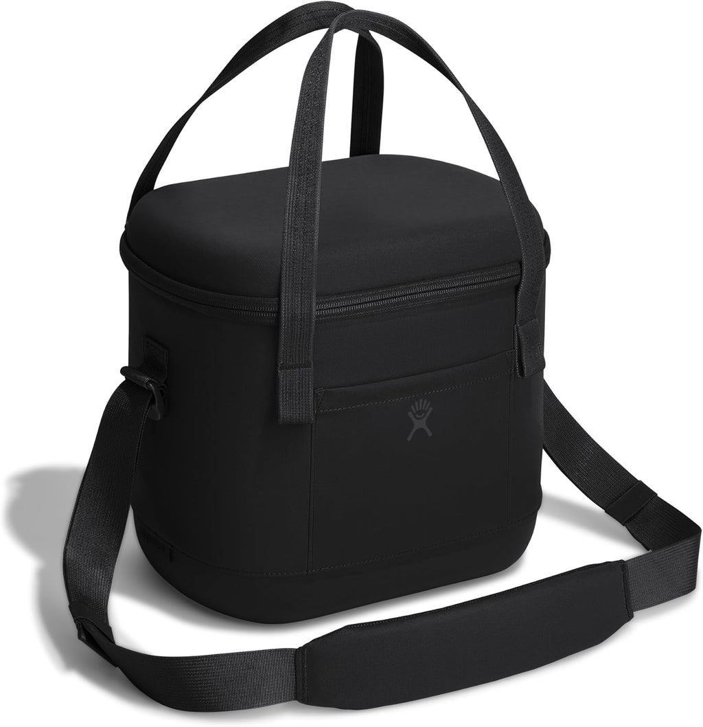 Insulated Portable Soft Cooler 12 L Black