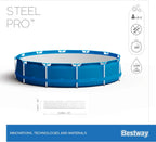 Steel Pro Frame Pool 10ft 4678L with Filter Pump