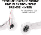 E3 D Electric Scooter for Commuters 45km Range 800W Motor Folding