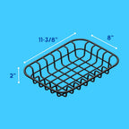 Wire Dry Goods Tray for YETI Hopper Flip 8 Cooler Basket Black