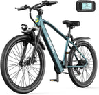 26-Inch Electric Bike 36V 250W Motor 55 Mile Range 7-Speed Pedelec