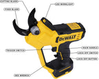 XR 18V Hand Pruner 38mm Cutting Capacity Without Charger Battery