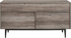 60 In Farmhouse Sideboard 2 Drawer 3 Door Grey Wash