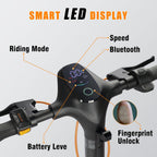 R8 Off-Road Electric Scooter 30 Mph Top Speed 50 Mile Range
