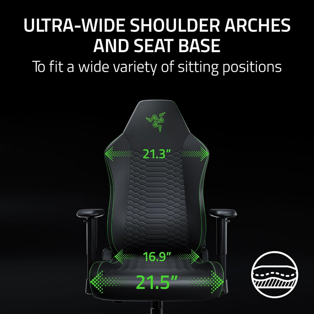 Iskur V2 X Ergonomic Gaming Chair With Cooltouch Gen-2 Epu Leather