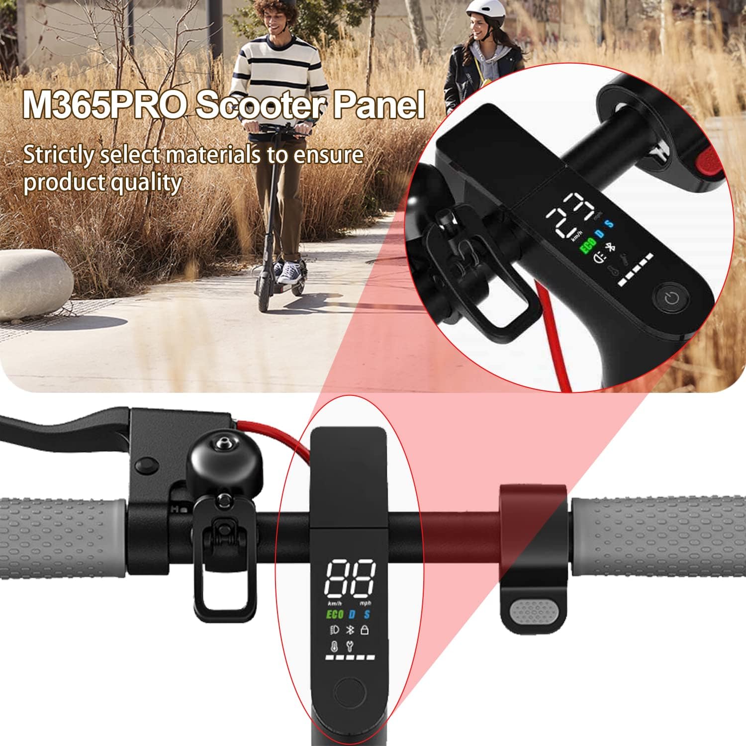 Dashboard Cover Replacement Circuit Board M365 Pro Electric Scooter