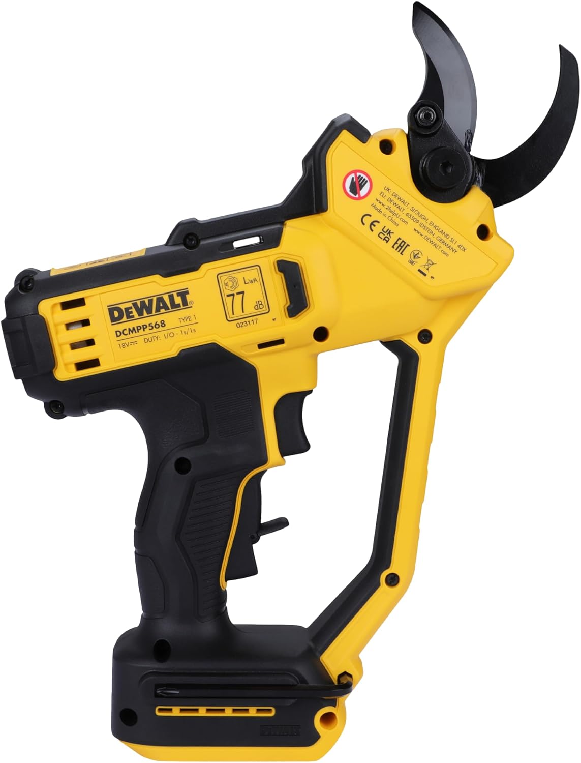 XR 18V Hand Pruner 38mm Cutting Capacity Without Charger Battery