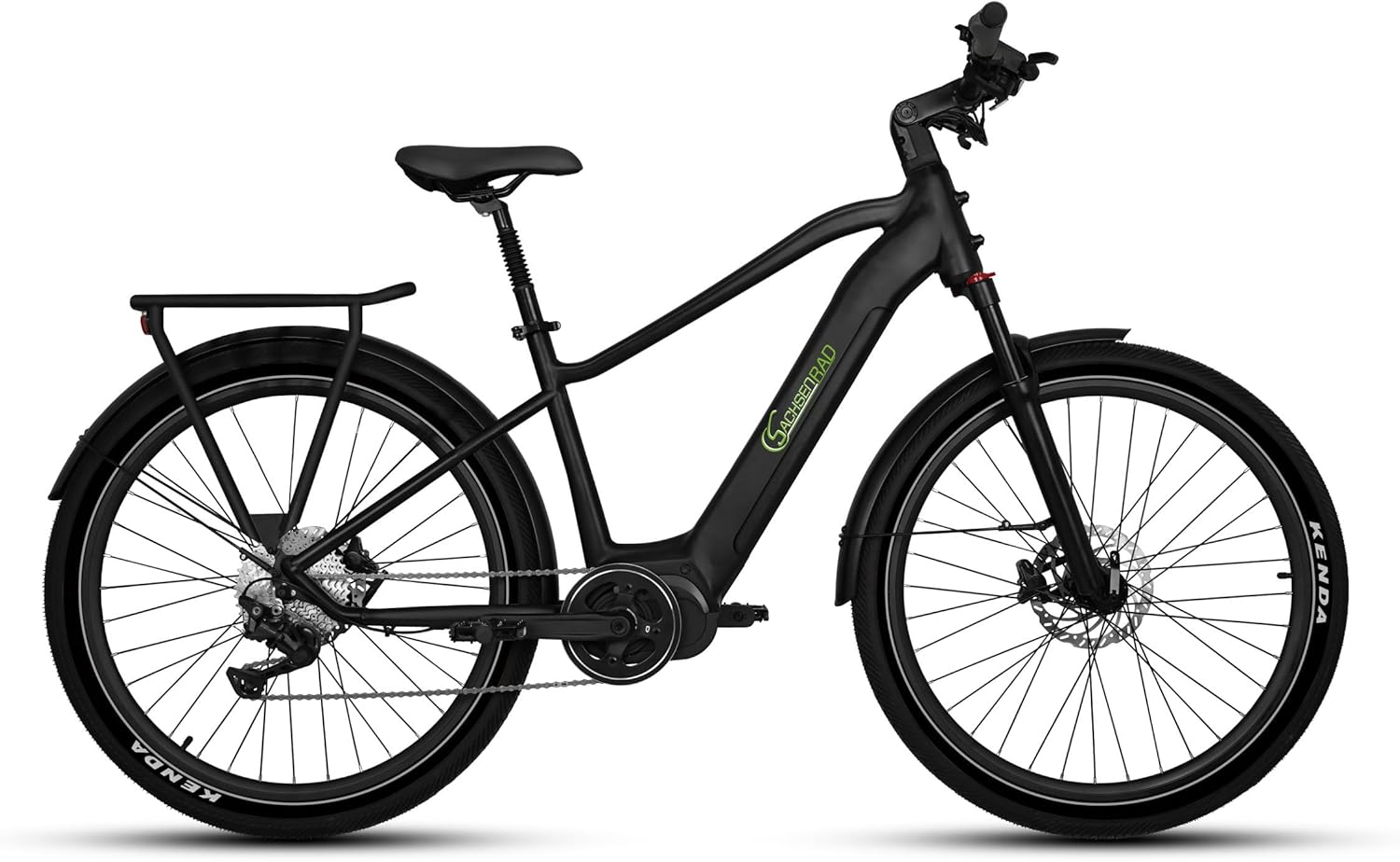 E-SUV Bike R6T Centro 27.5in Electric Bike 720Ah Battery 85Nm Torque Black