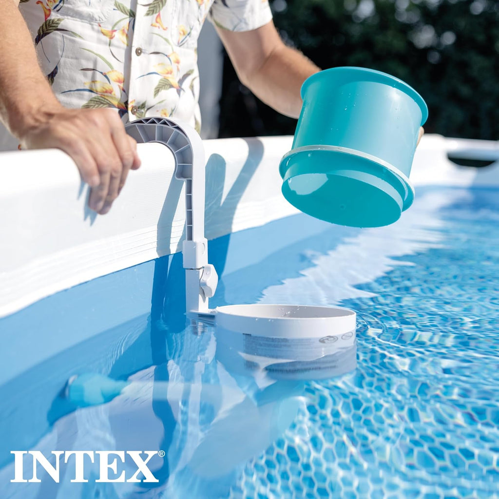 Deluxe Wall-Mounted Pool Surface Automatic Skimmer 800 GPH+ Blue