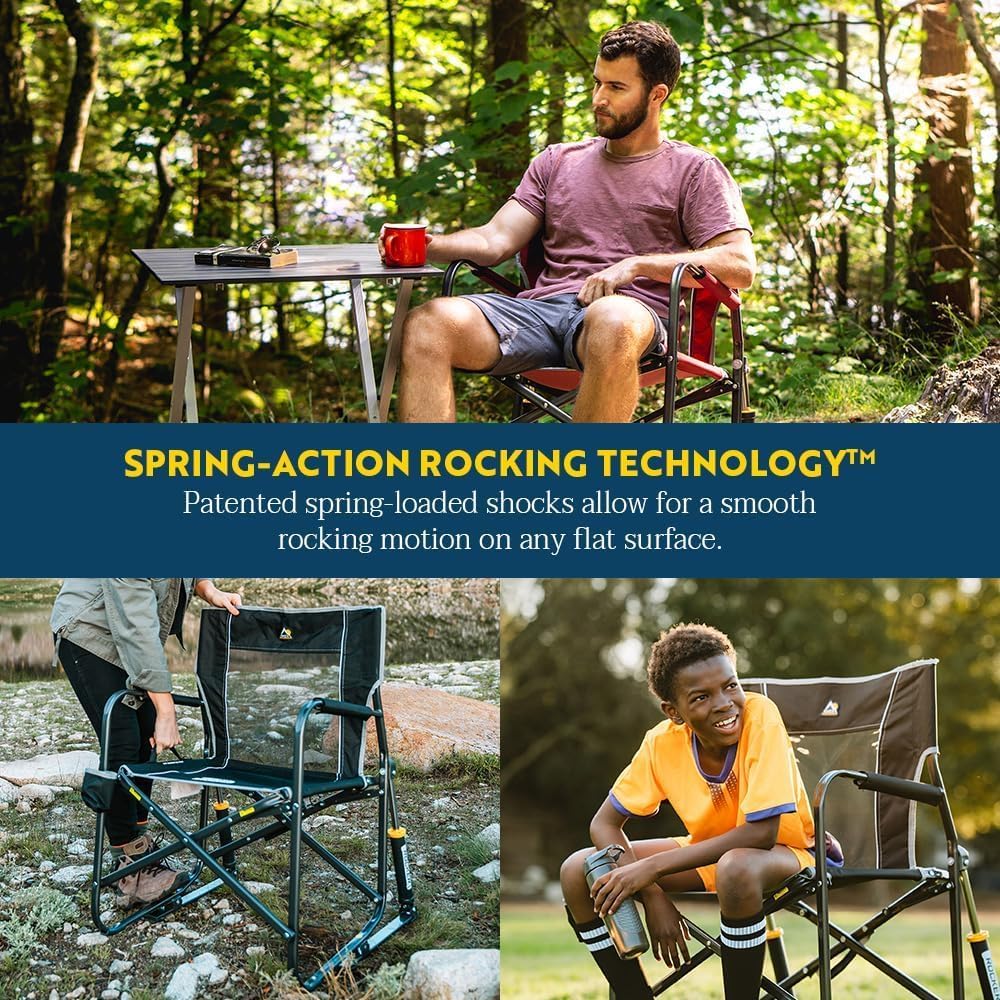Freestyle Rocker Portable Folding Camping Chair