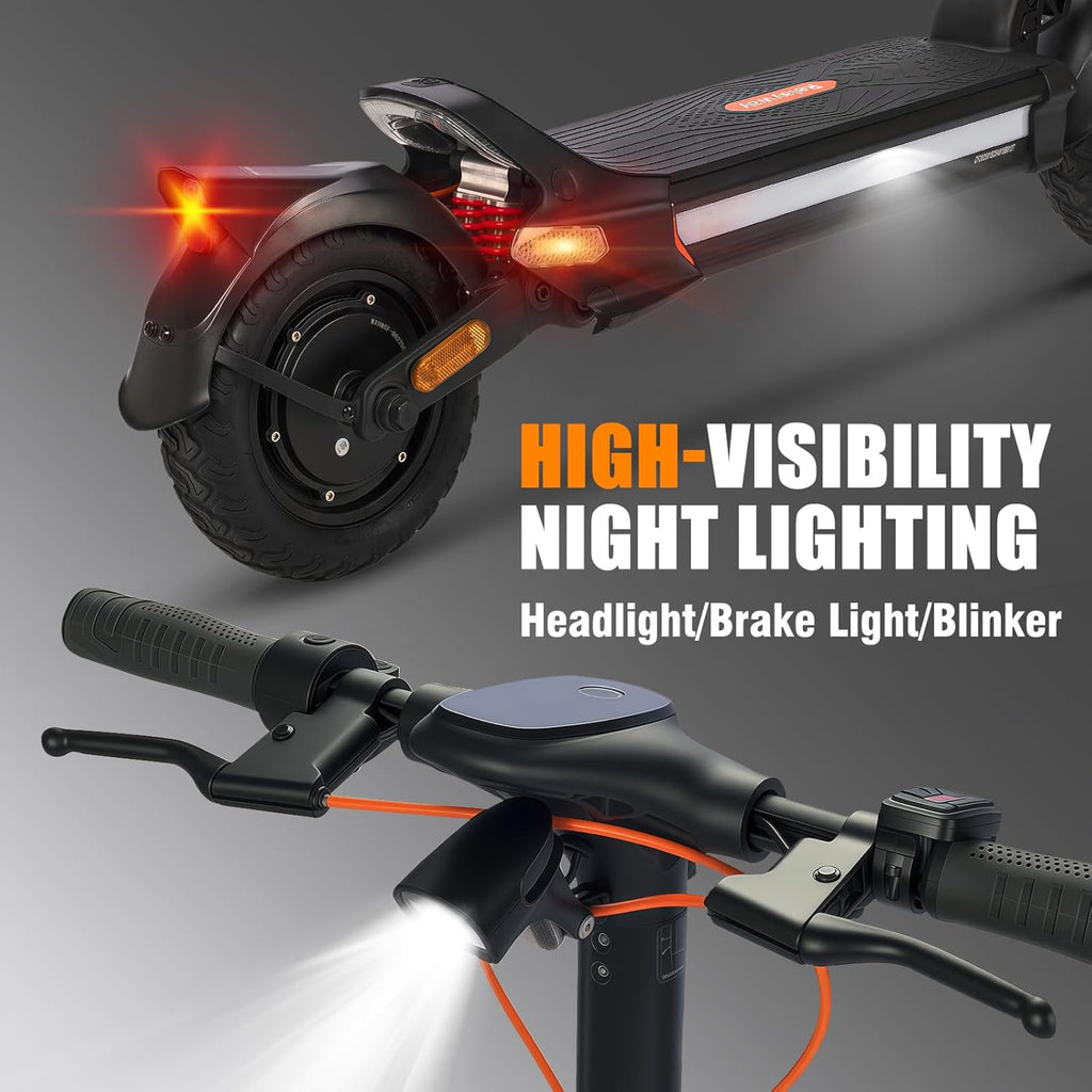 R8 Off-Road Electric Scooter 30 Mph Top Speed 50 Mile Range