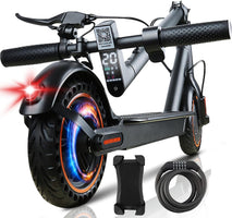 Folding Electric Scooter 500W Motor 8.5/10in Wheels 25km/h Dual Braking