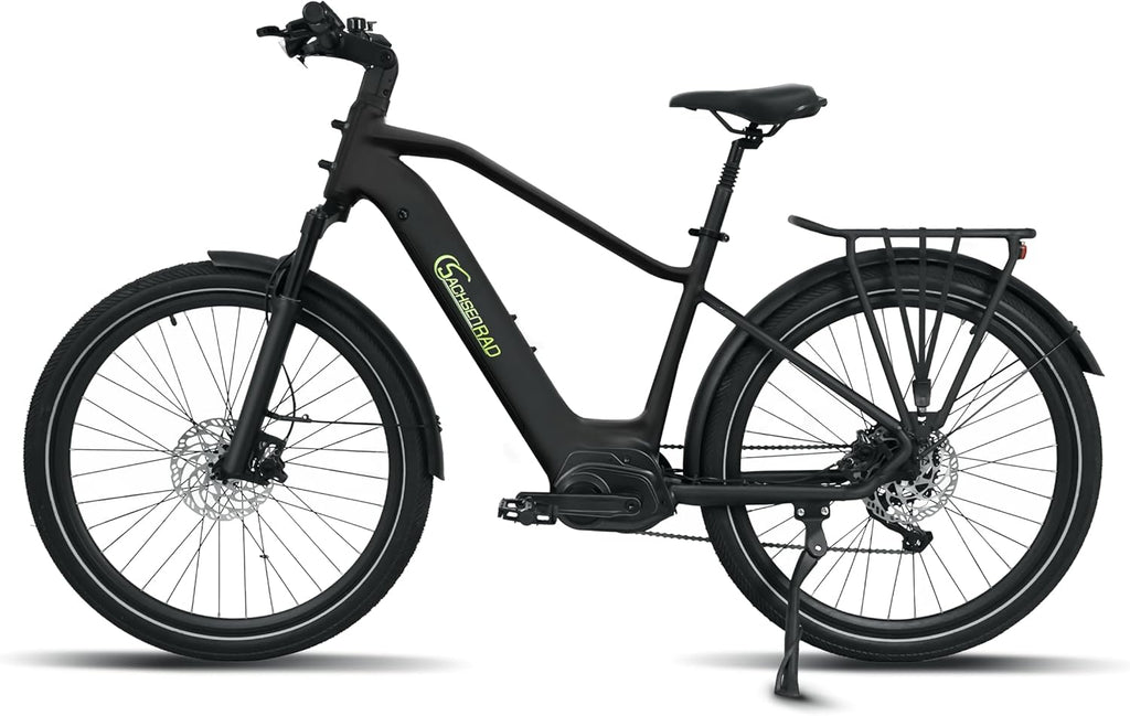 E-SUV Bike R6T Centro 27.5in Electric Bike 720Ah Battery 85Nm Torque Black