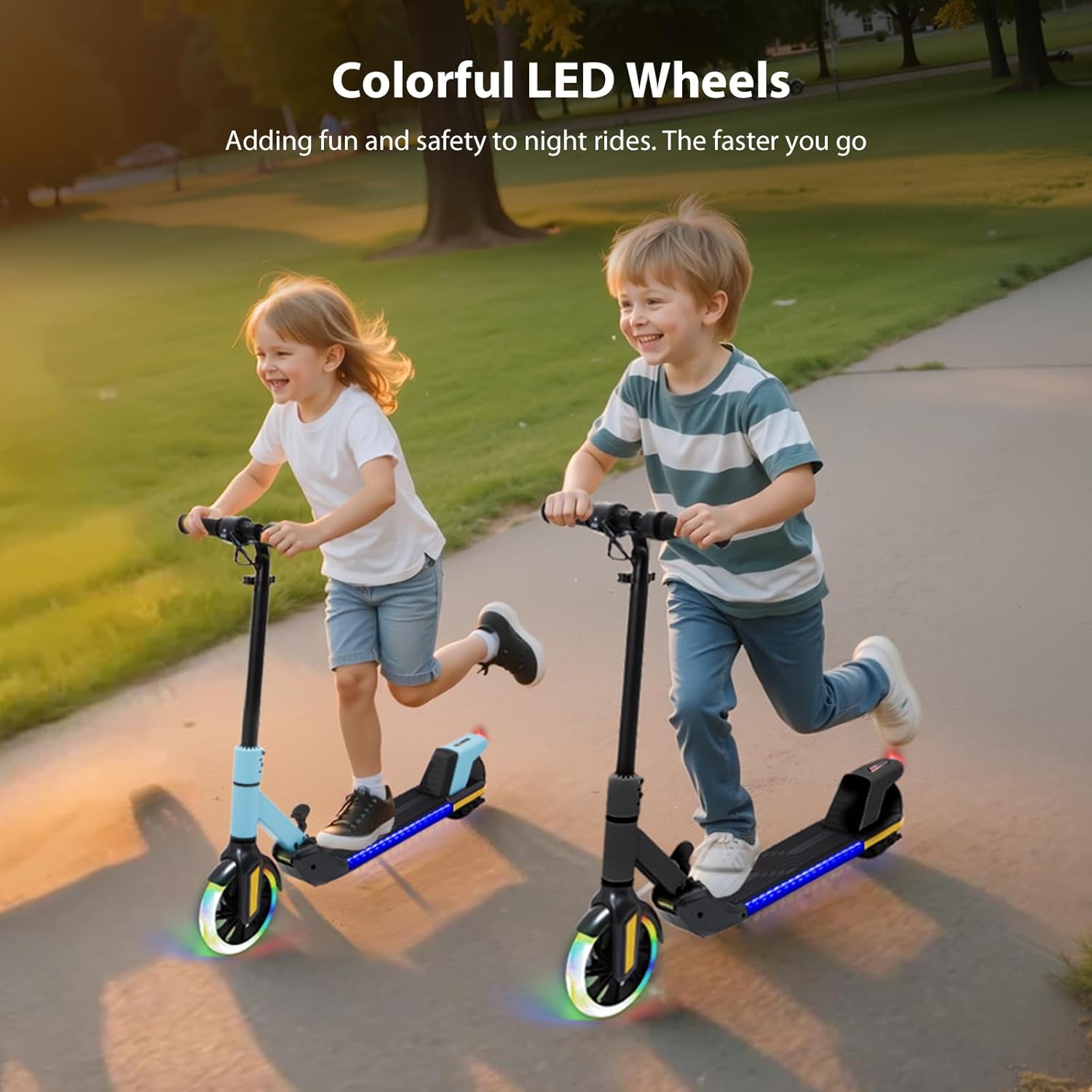 Folding Electric Scooter 200W 16 km/h 8 km Range Kids