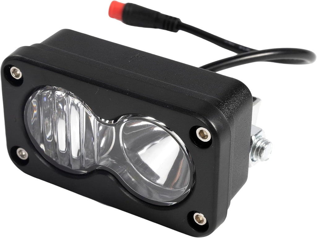 20W 6000K 2-Pin E-Bike Spot Floodlight Headlight White