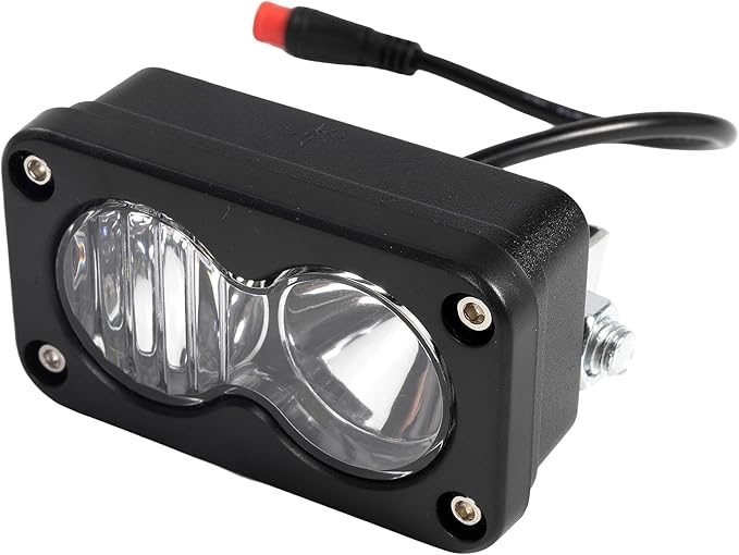 20W 6000K 2-Pin E-Bike Spot Floodlight Headlight White