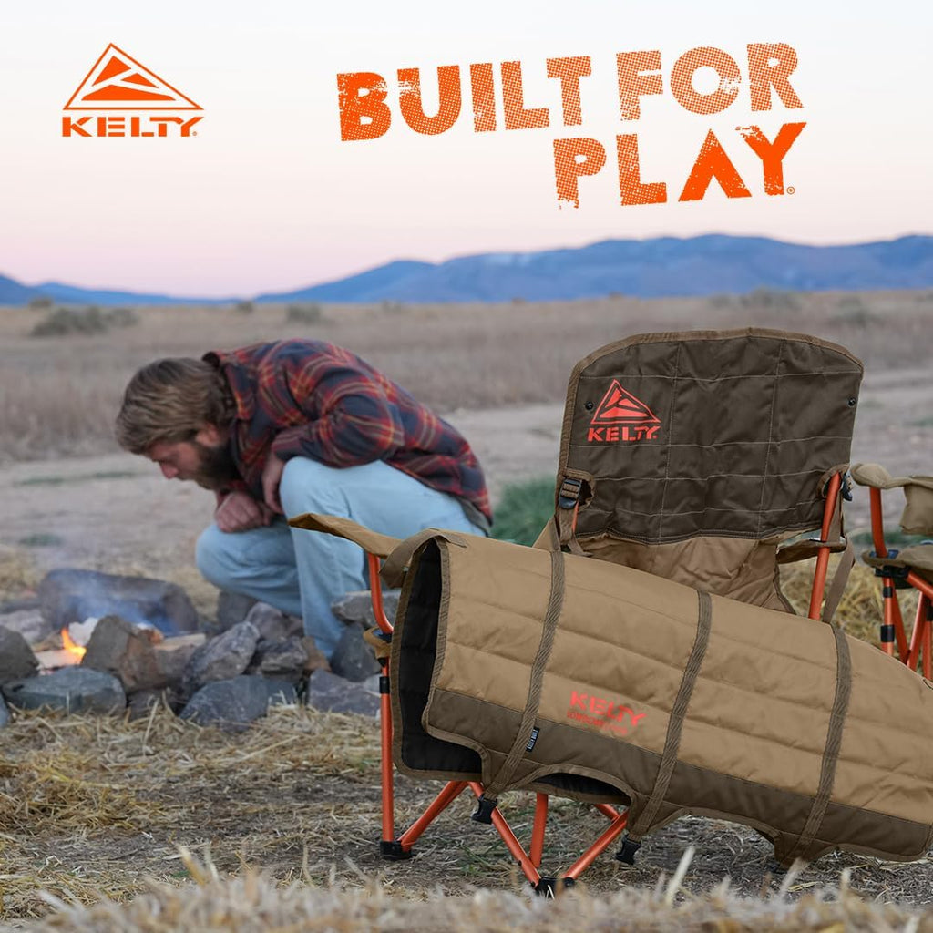 Lowdown Camping Chair 12.5in Seat Height 350lb Capacity