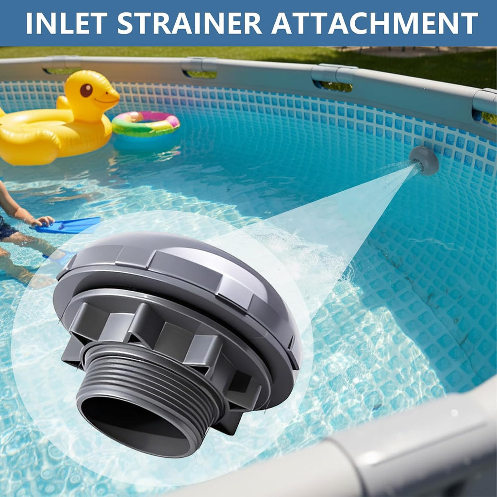 Threaded Pool Inlet Strainer Replacement 1.5 Inch 33mm