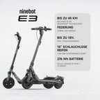 E3 D Electric Scooter for Commuters 45km Range 800W Motor Folding