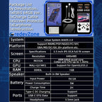 R36S Retro Gaming Console 3.5in IPS Screen Linux 64GB White
