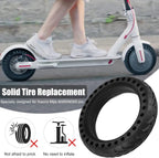 Solid Tire Electric Scooter Replacement Wheel 8.5in Honeycomb Design