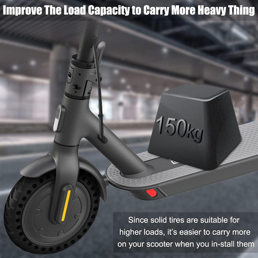 Solid Tire Electric Scooter Replacement Wheel 8.5in Honeycomb Design