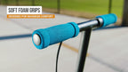 PowerWing Caster Scooter Dual Inclined Casters Drifting Spinning Blue