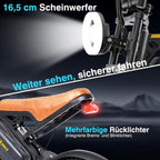 M16 16in All-Terrain Electric Fatbike with Full Suspension