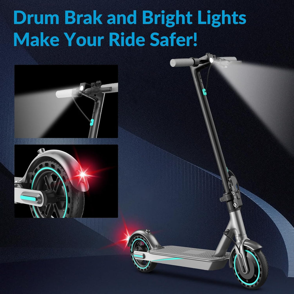 V8 Folding Electric Scooter 350W Motor 35-38km Range