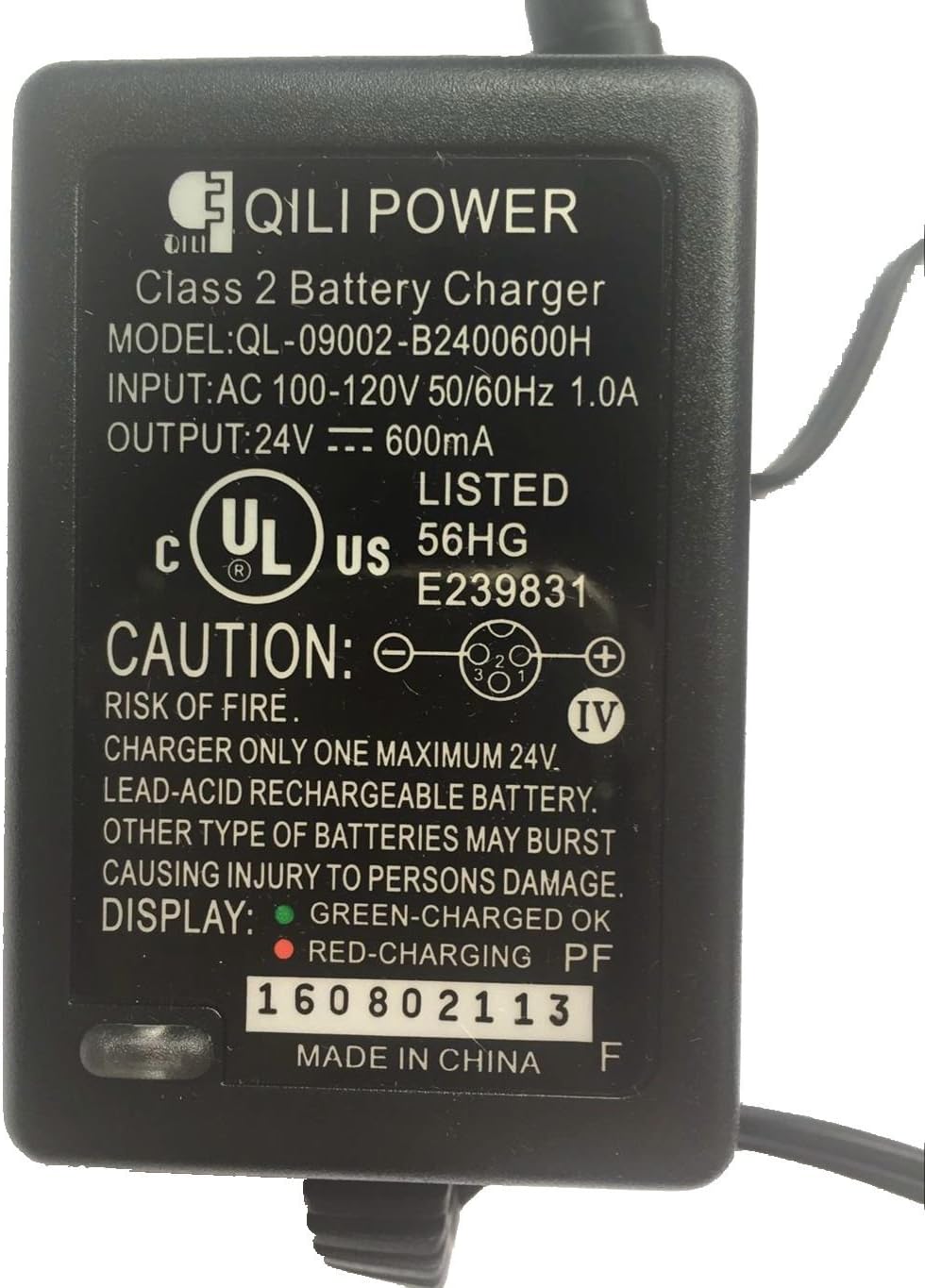 Electric Scooter Battery Charger for e100 e125 e150