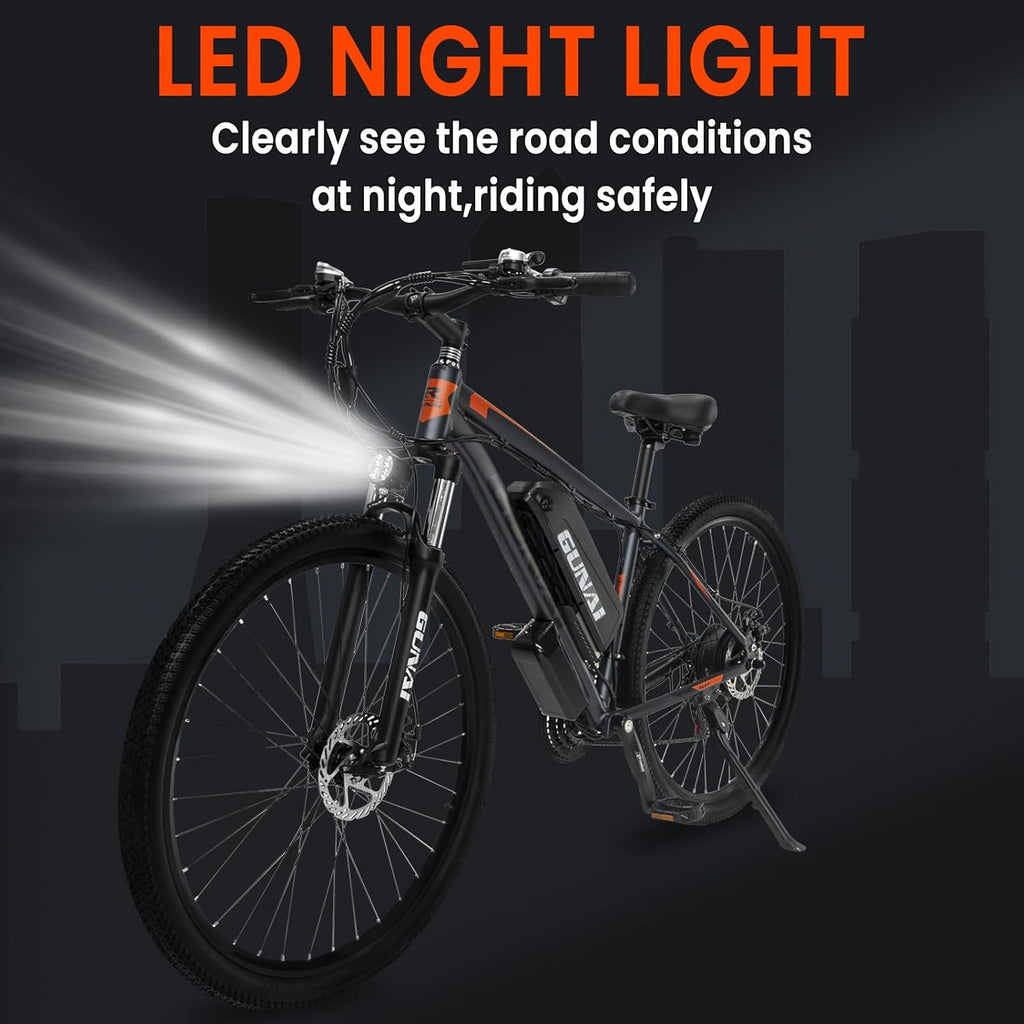 GN29 29 Inch Electric Mountain Bike 48V 15AH 21-Speed