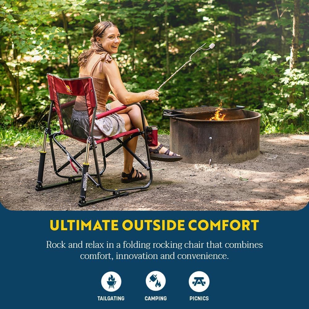 Freestyle Rocker Portable Folding Camping Chair