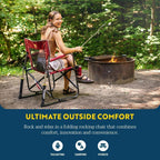 Freestyle Rocker Portable Folding Camping Chair