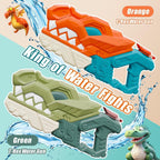 Dinosaur Water Gun Squirt Blaster 32ft Range 20oz Capacity Kids Toy