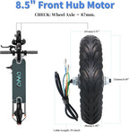 8.5in 36V 350W Electric Scooter Motor Front Wheel