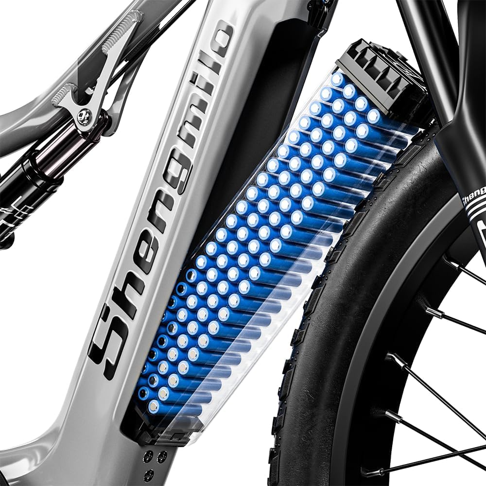 S600 Dual Motor Electric Bike 26in Fat Tire Grey