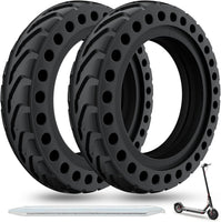 Solid Tire Electric Scooter Replacement Wheel 8.5in Honeycomb Design