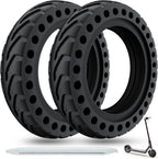 Solid Tire Electric Scooter Replacement Wheel 8.5in Honeycomb Design