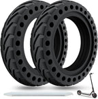 Solid Tire Electric Scooter Replacement Wheel 8.5in Honeycomb Design