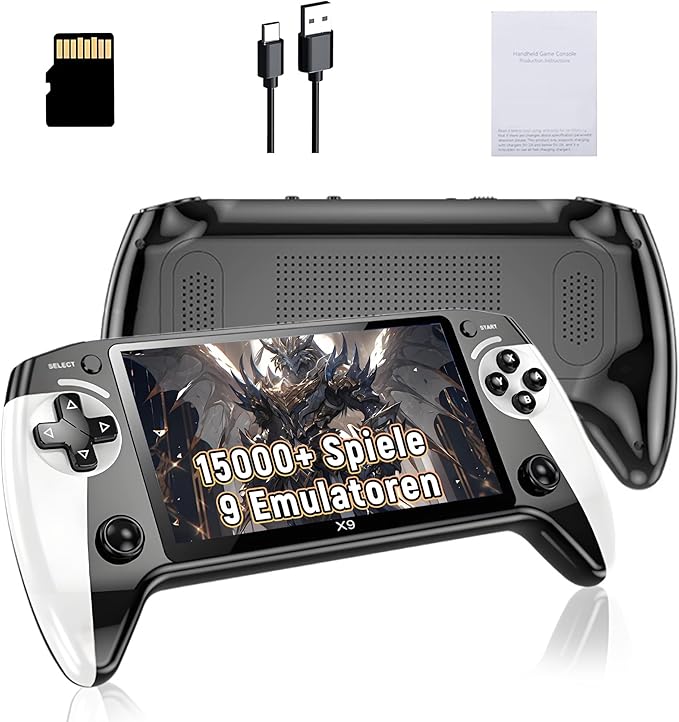 X9 Retro Handheld Game Console 5.5in 15000 Games