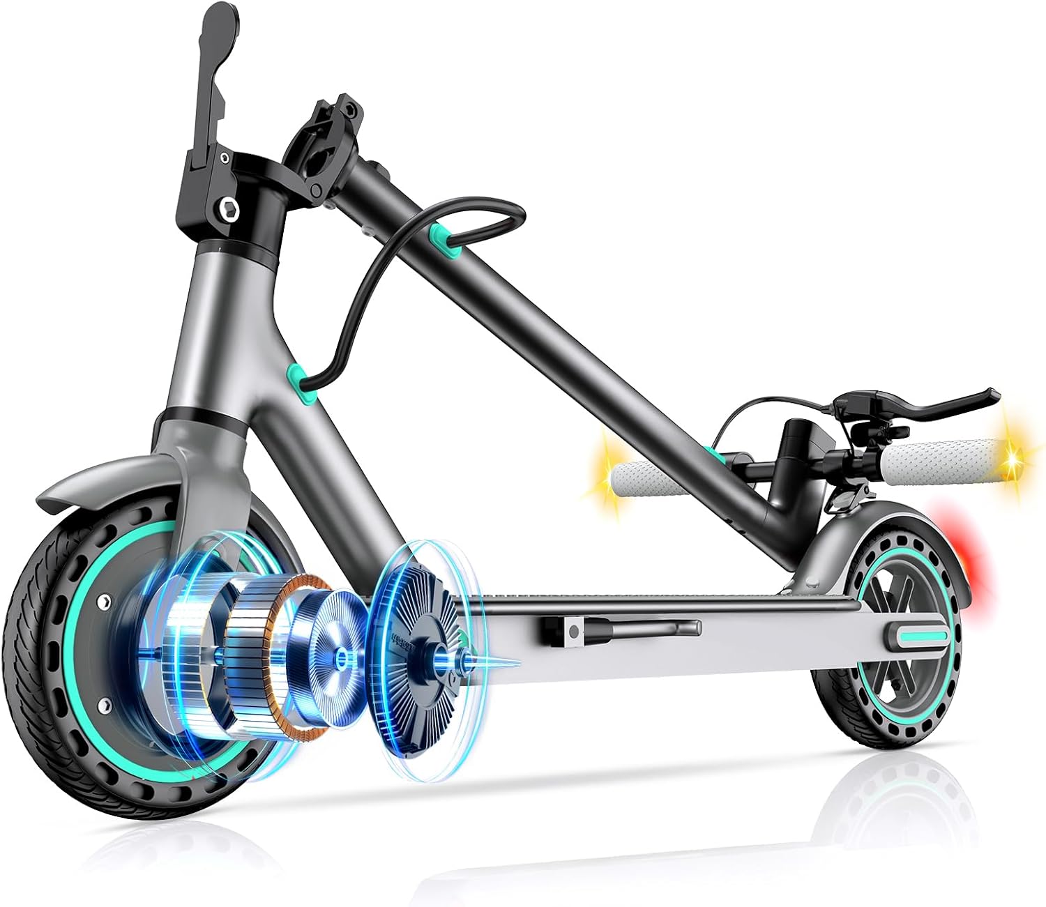 V8 Folding Electric Scooter 350W Motor 35-38km Range