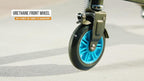 PowerWing Caster Scooter Dual Inclined Casters Drifting Spinning Blue